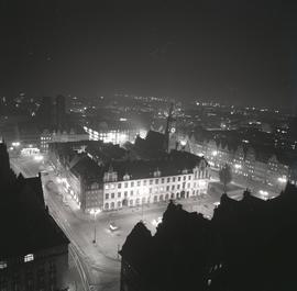 Wrocławski Ratusz nocą