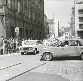 Wylot ul. Kuźniczej z północno-wschodniej strony wrocławskiego Rynku