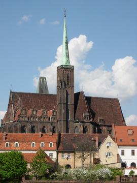 Kościół Św. Krzyża strona południowa