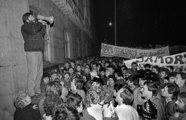 Demonstracja w rocznicę stanu wojennego 1988