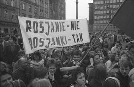 „Pożegnanie Bieruta” - happening studentów UWr