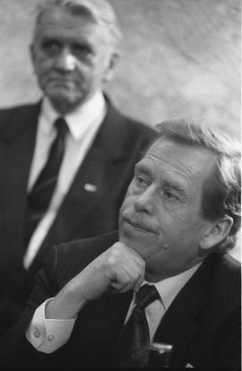 Vaclav Havel we Wrocławiu – 1992