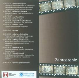 Zaproszenie na konferencję naukową: Dzieci, młodzież i studenci na Ziemiach Zachodnich po II wojn...