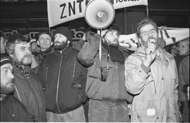 Demonstracja w rocznicę stanu wojennego - 1988