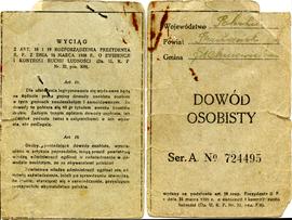 Dowód osobisty Ser. A. No. 724495