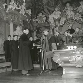 Uroczystość nadania tytułów doktora honoris causa Uniwersytetu Wrocławskiego w ramach obchodów ju...