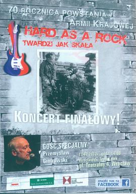 
rocznica powstania Armii Krajowej. Hard as a rock, twardzi jak skała
