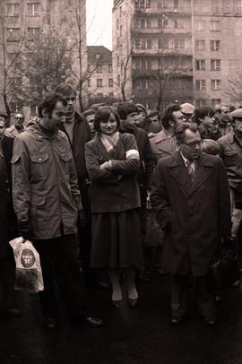 Barbara Zdrojewska na akcji Radia Solidarność