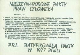 Międzynarodowe Pakty Praw Człowieka