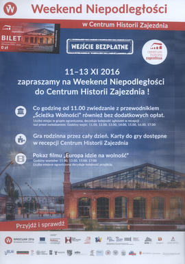 Weekend Niepodległości w Centrum Historii Zajezdnia