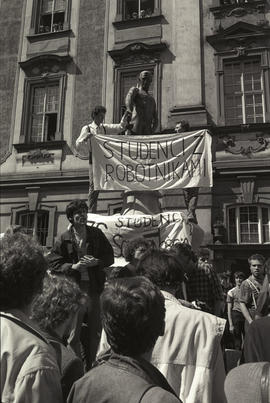 Proklamacja strajku NZS – maj 1988