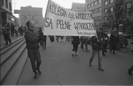 Protest WiP przeciwko kolegiom