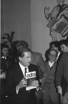 Vaclav Havel we Wrocławiu – 1992