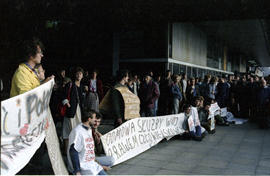 Protest WiP ws. więźniów sumienia