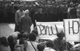 Demonstracja 1 maja 1988 we Wrocławiu