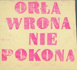 Orła WRONa nie pokona