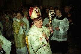 Kardynał Henryk Gulbinowicz w Katedrze Wrocławskiej