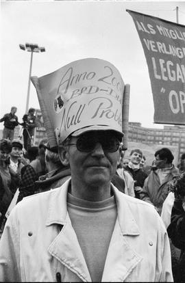 Berlin Wschodni – manifestacja na Alexanderplatz