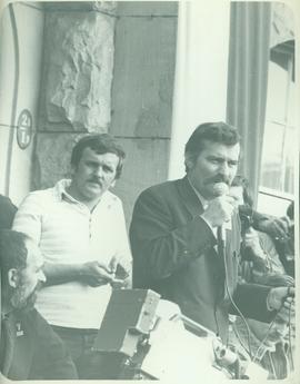 Lech Wałęsa we Wrocławiu 1981