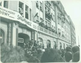 Lech Wałęsa we Wrocławiu 1981