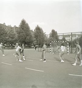 Trening piłkarek ręcznych IKS Ślęza Wrocław