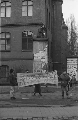 Protest WiP ws. Marka Krukowskiego