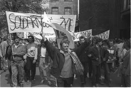 Demonstracja 1 maja 1988 we Wrocławiu