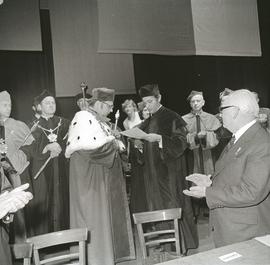 Inauguracja roku akademickiego 1975/1976 na Uniwersytecie Wrocławskim połączona z obchodami jubil...