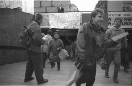 Protest Ruchu Wolność i Pokój