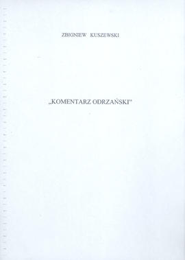 Komentarz odrzański