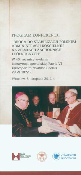 Droga do stabilizacji polskiej administracji kościelnej na Ziemiach Zachodnich i Północnych