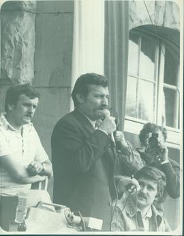 Lech Wałęsa we Wrocławiu 1981