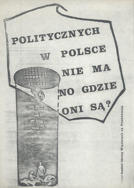 Politycznych w Polsce nie ma no gdzie oni są?