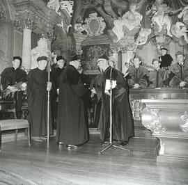 Uroczystość nadania tytułów doktora honoris causa Uniwersytetu Wrocławskiego w ramach obchodów ju...