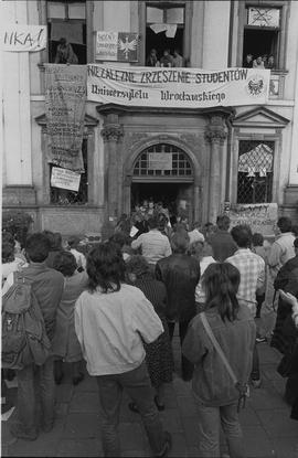 Strajk na Uniwersytecie Wrocławskim – maj 1988