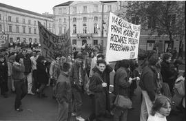 Demonstracja przeciwników ustawy antyaborcyjnej