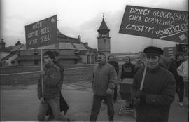 Protest przeciw budowie huty ołowiu