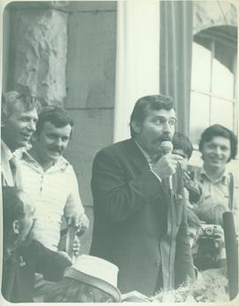 Lech Wałęsa we Wrocławiu 1981