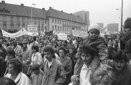 Berlin Wschodni – manifestacja na Alexanderplatz