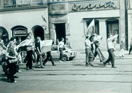 Demonstracja we Wrocławiu 1 maja 1983 r.