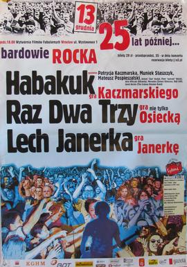 bardowie Rocka: 13 grudnia: 25 lat później...