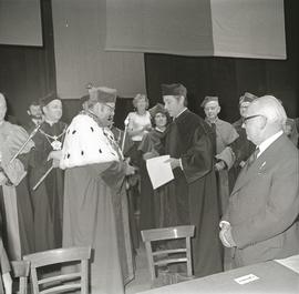 Inauguracja roku akademickiego 1975/1976 na Uniwersytecie Wrocławskim połączona z obchodami jubil...