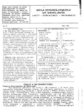 Unia Demokratyczna we Wrocławiu - nr 14