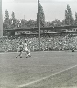 WKS Śląsk Wrocław - Widzew Łódź (0:0, mecz I ligi piłki nożnej w sezonie 1976/1977)