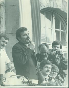 Lech Wałęsa we Wrocławiu 1981