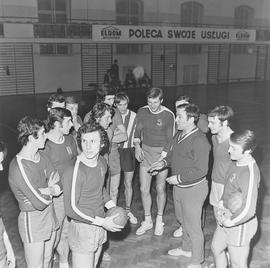 Trening piłkarzy ręcznych Śląska Wrocław