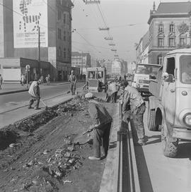 Remont torowiska na ul. Świerczewskiego