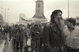 Berlin Wschodni – wielka manifestacja na Alexanderplatz