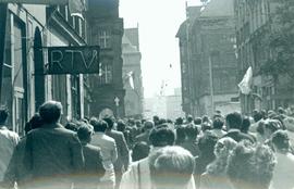 Demonstracja we Wrocławiu 1 maja 1983 r.