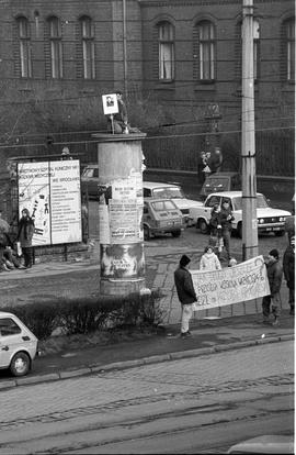 Protest WiP ws. Marka Krukowskiego